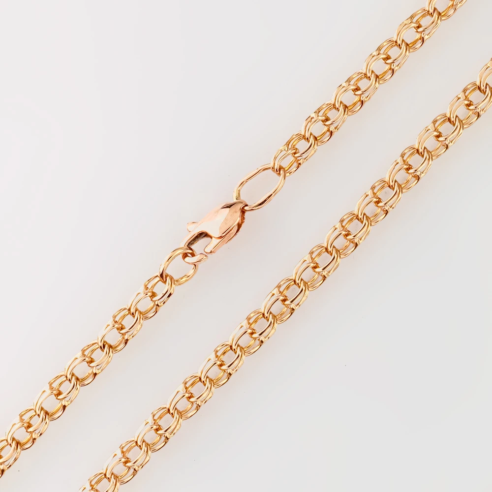 Цепь из красного золота 585 пробы