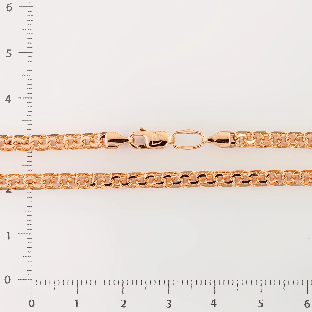 Цепь из красного золота 585 пробы