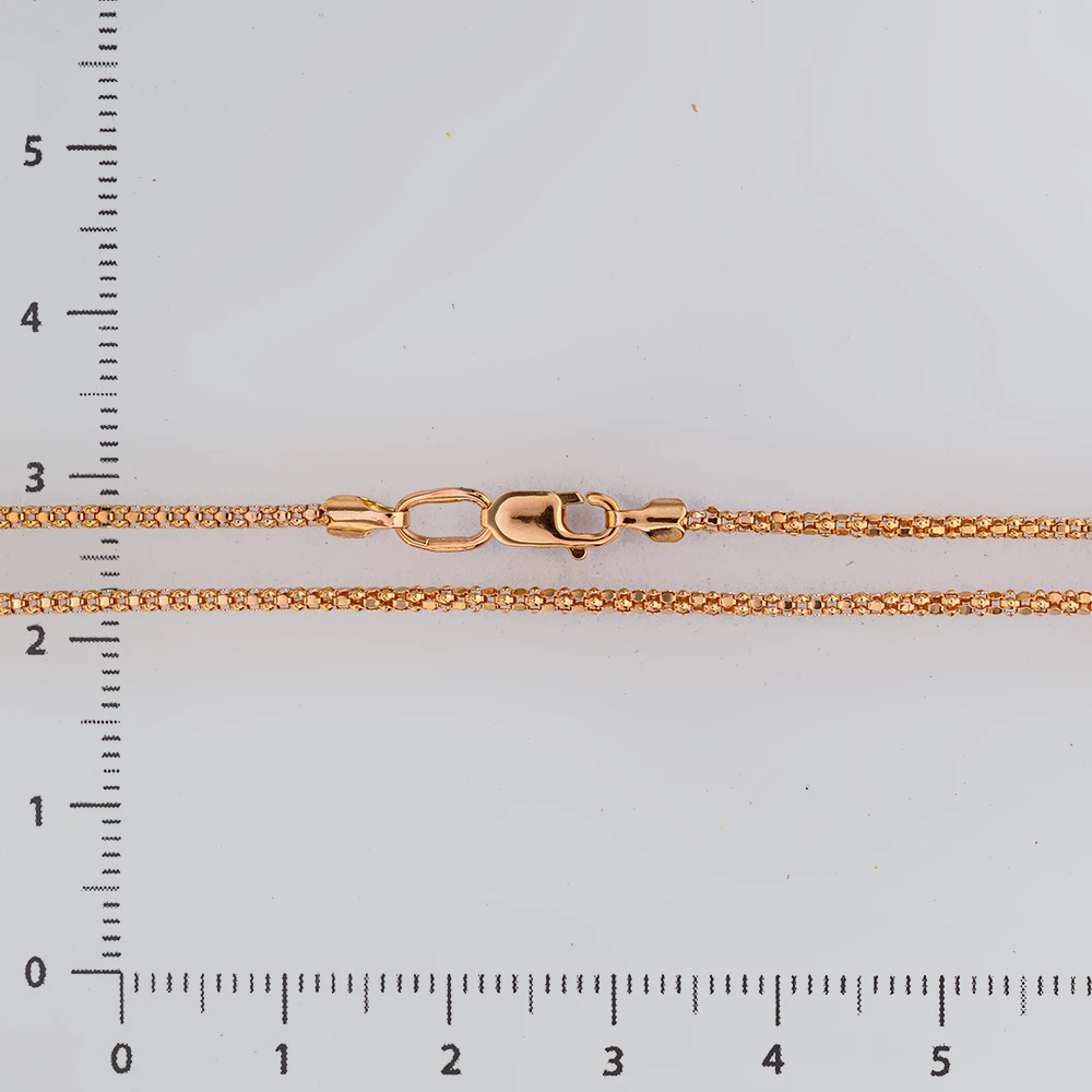 Цепь из красного золота 585 пробы