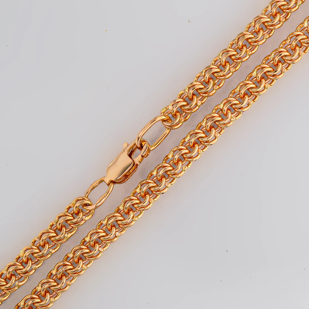 Цепь из красного золота 585 пробы