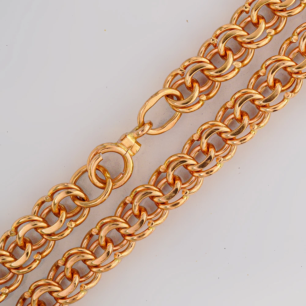 Цепь из красного золота 585 пробы