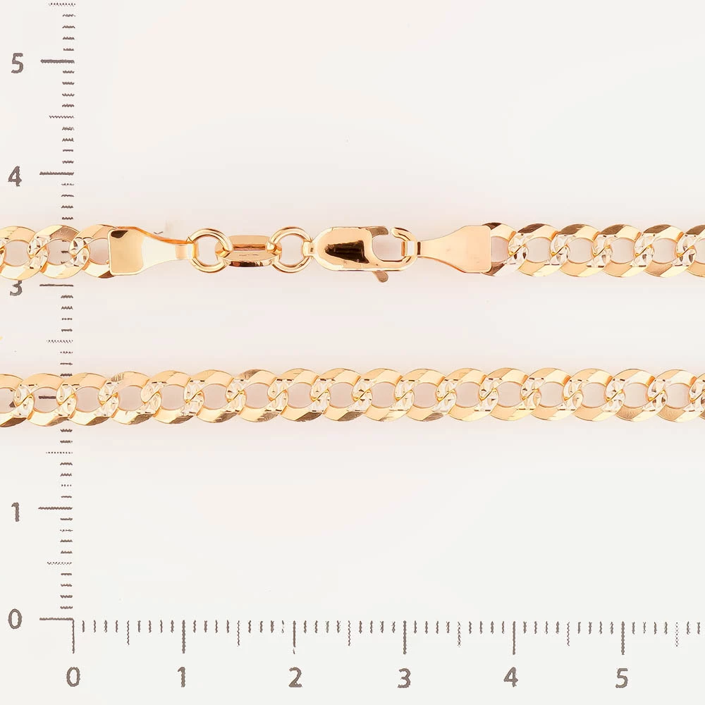 Цепь из красного золота 585 пробы