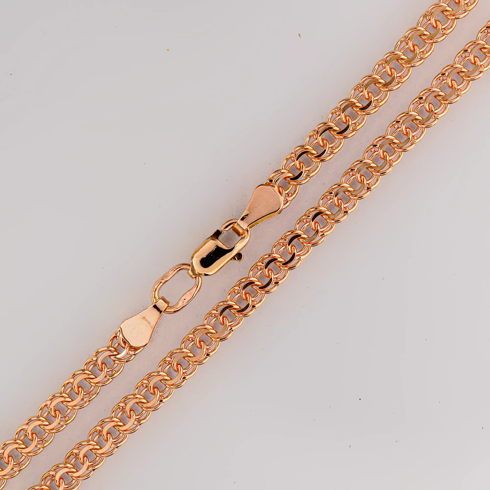 Цепь из красного золота 585 пробы