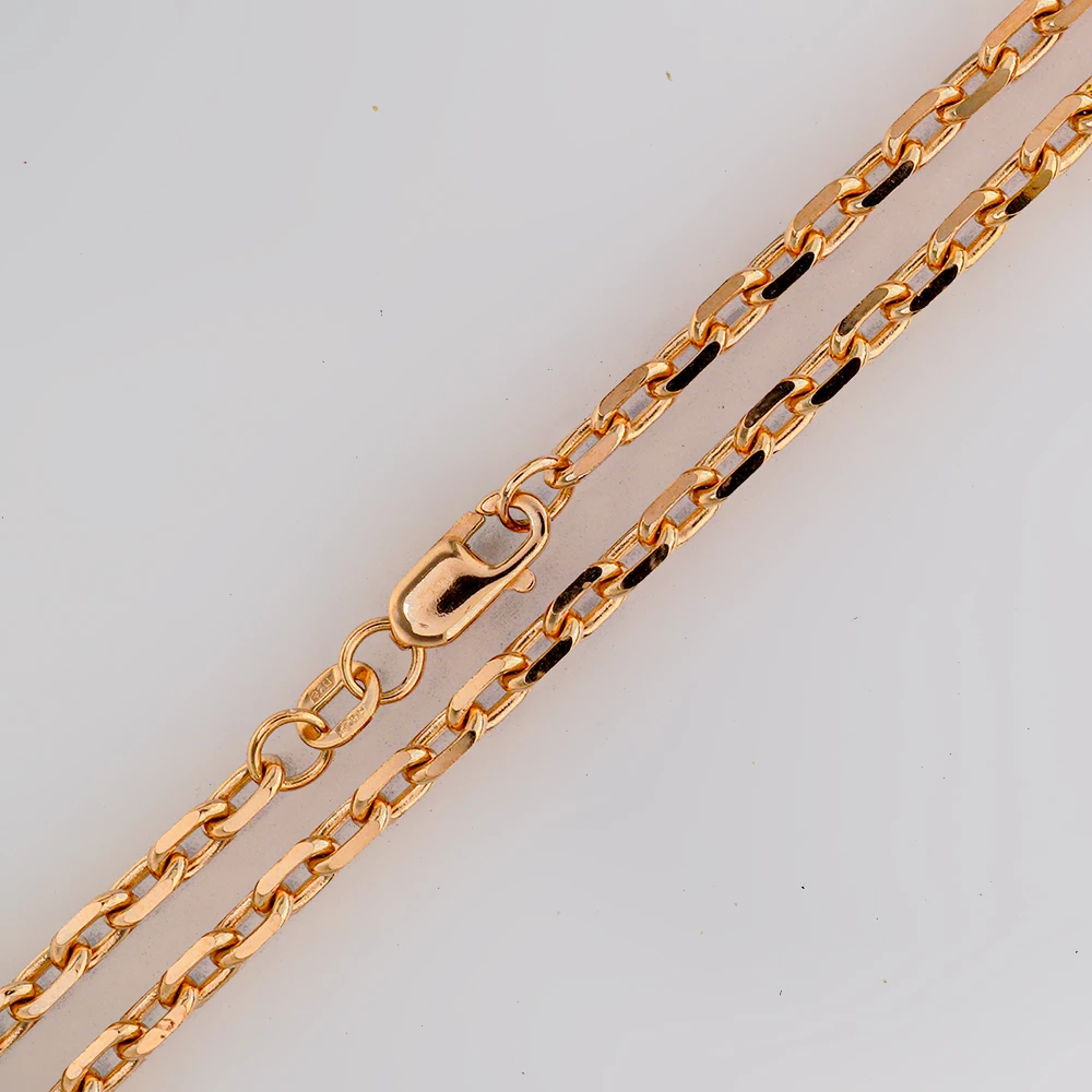 Цепь из красного золота 585 пробы