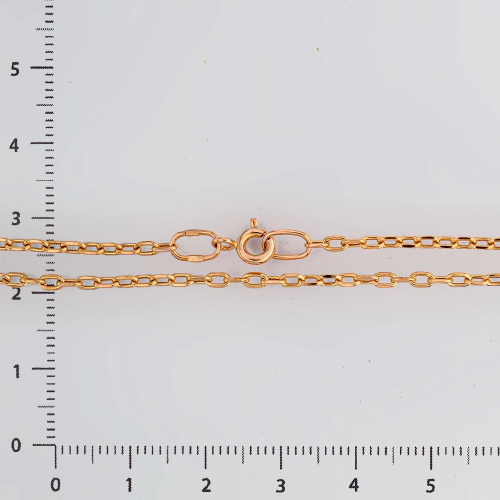 Цепь из красного золота 585 пробы