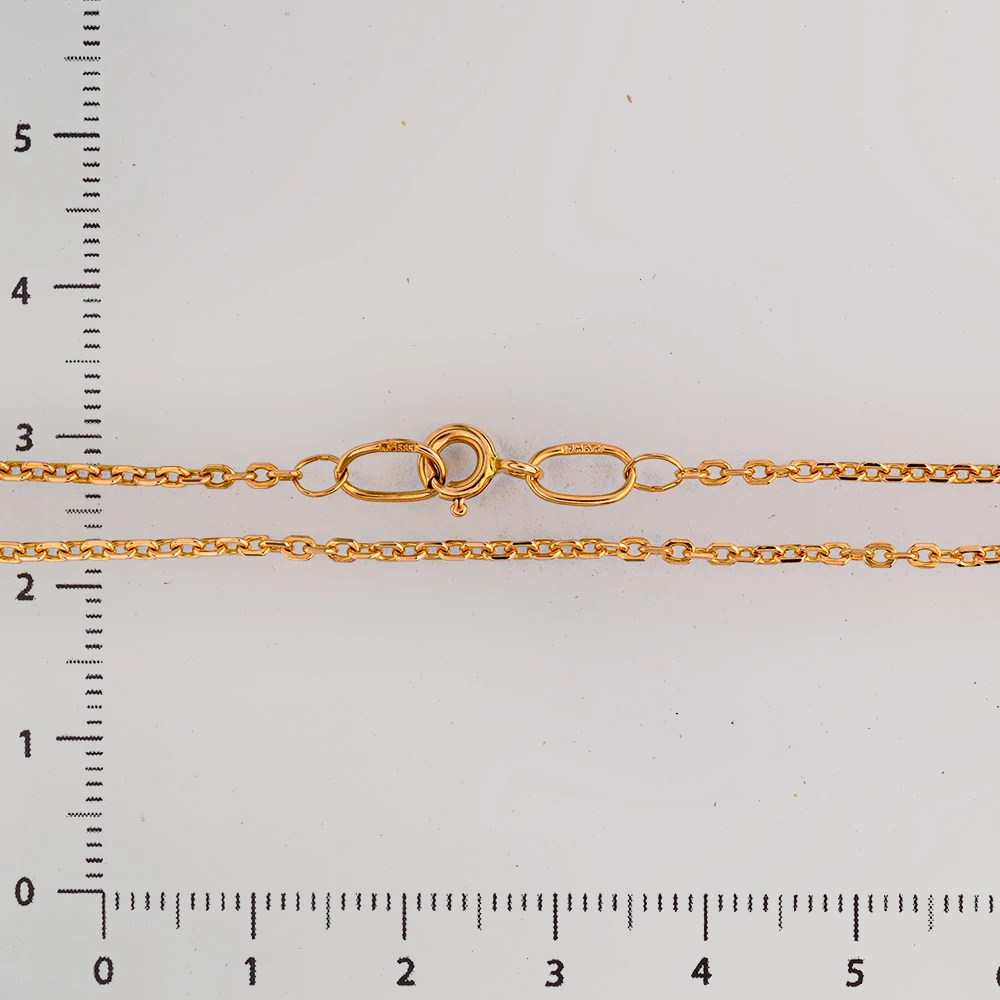 Цепь из красного золота 585 пробы