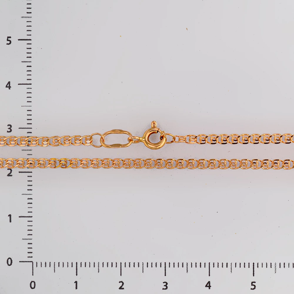 Цепь из красного золота 585 пробы