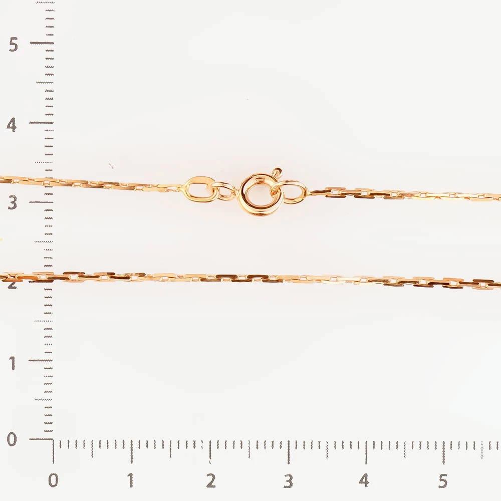 Цепь из красного золота 583 пробы