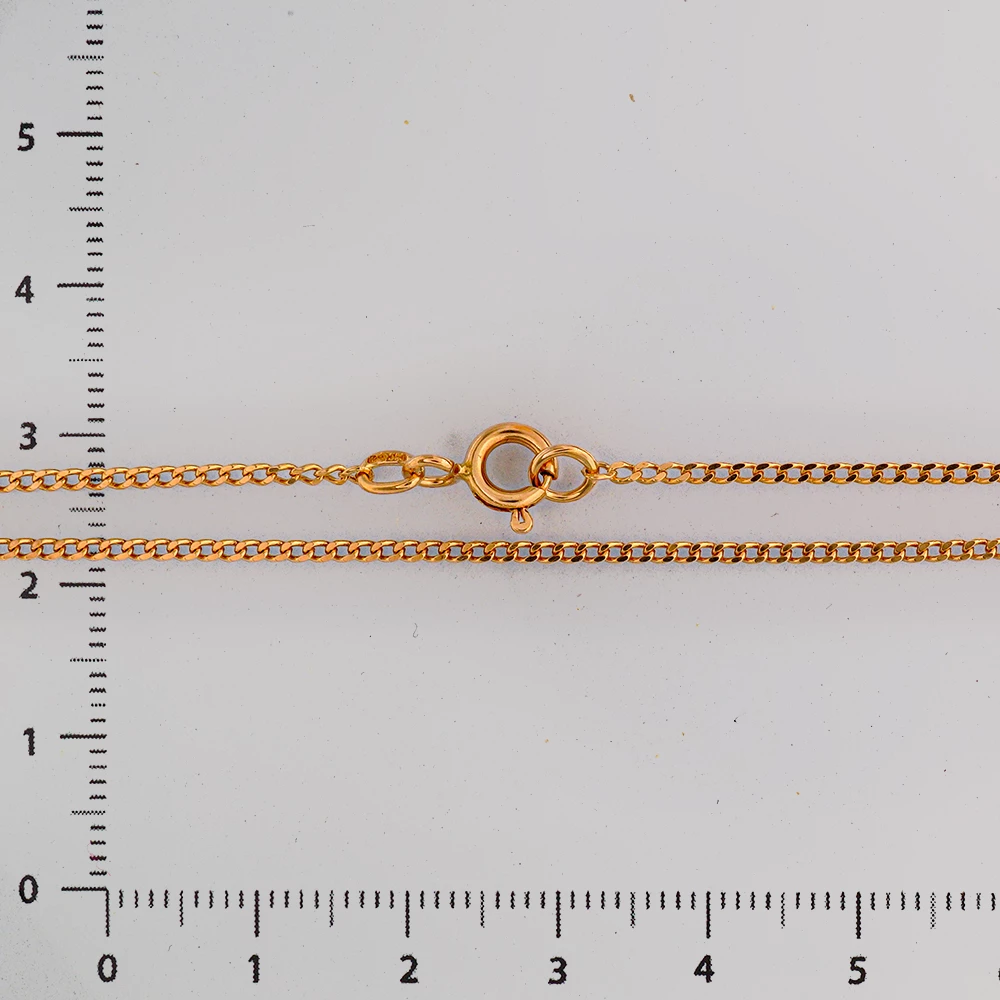 Цепь из красного золота 585 пробы