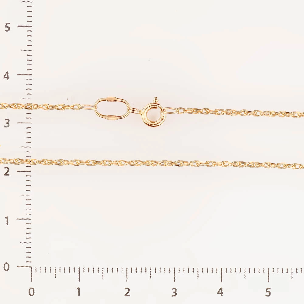 Цепь из красного золота 585 пробы