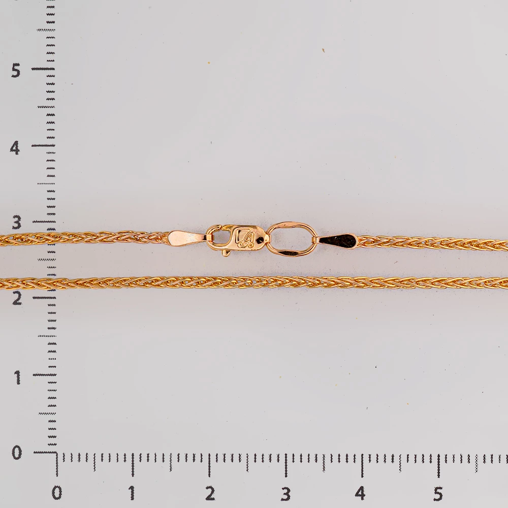 Цепь из красного золота 585 пробы