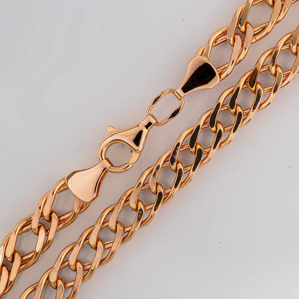 Цепь из красного золота 585 пробы