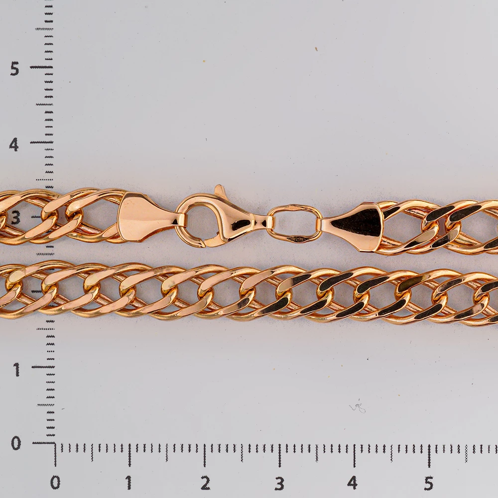Цепь из красного золота 585 пробы