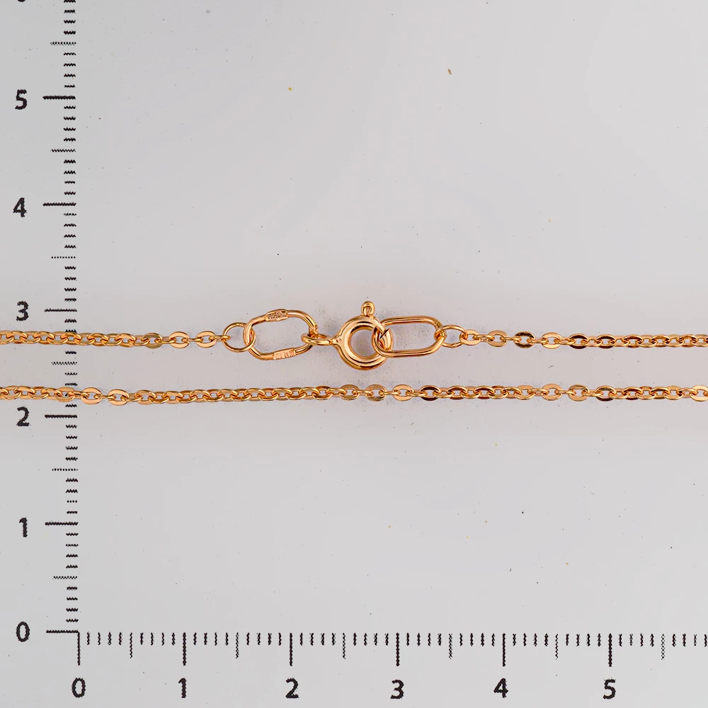 Цепь из красного золота 585 пробы
