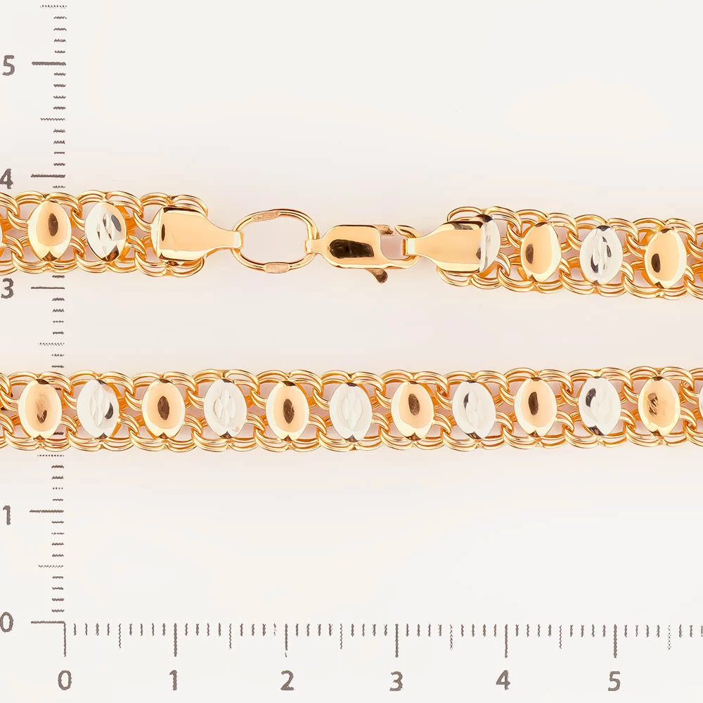 Цепь из красного золота 585 пробы