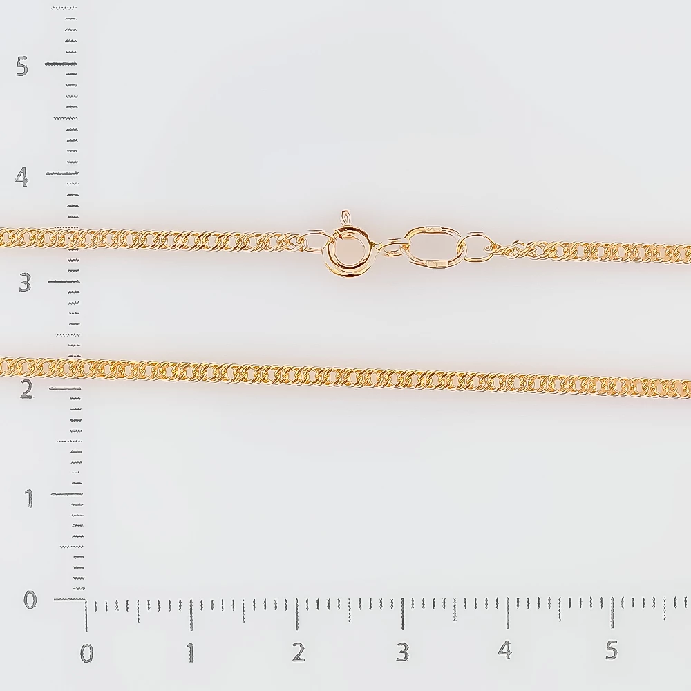 Цепь из красного золота 585 пробы