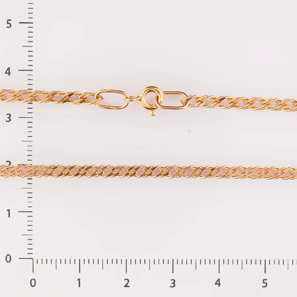 Цепь из красного золота 585 пробы