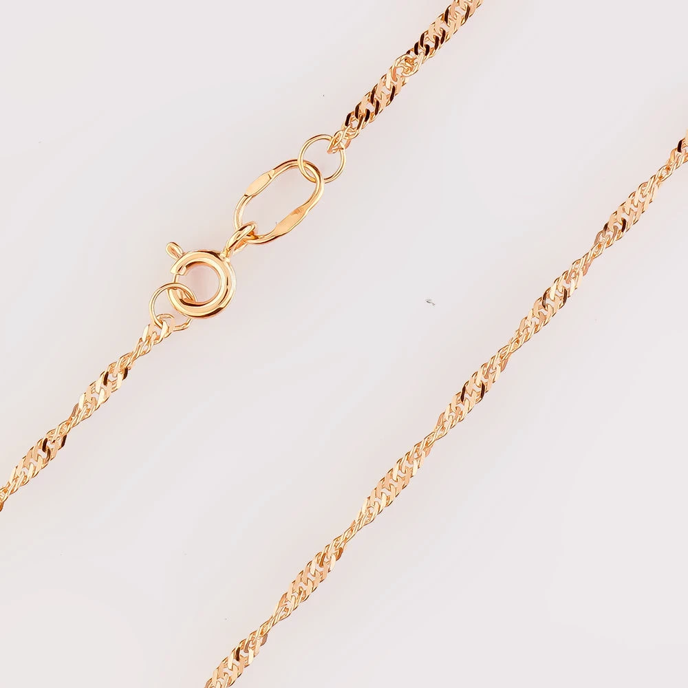 Цепь из красного золота 585 пробы