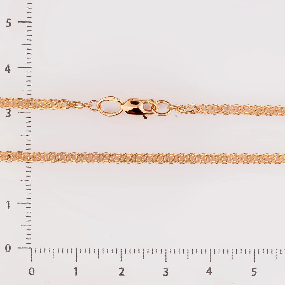 Цепь из красного золота 585 пробы