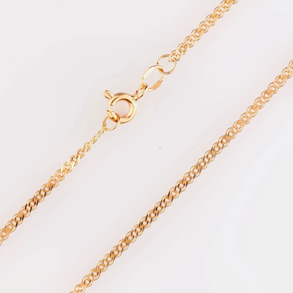 Цепь из красного золота 585 пробы