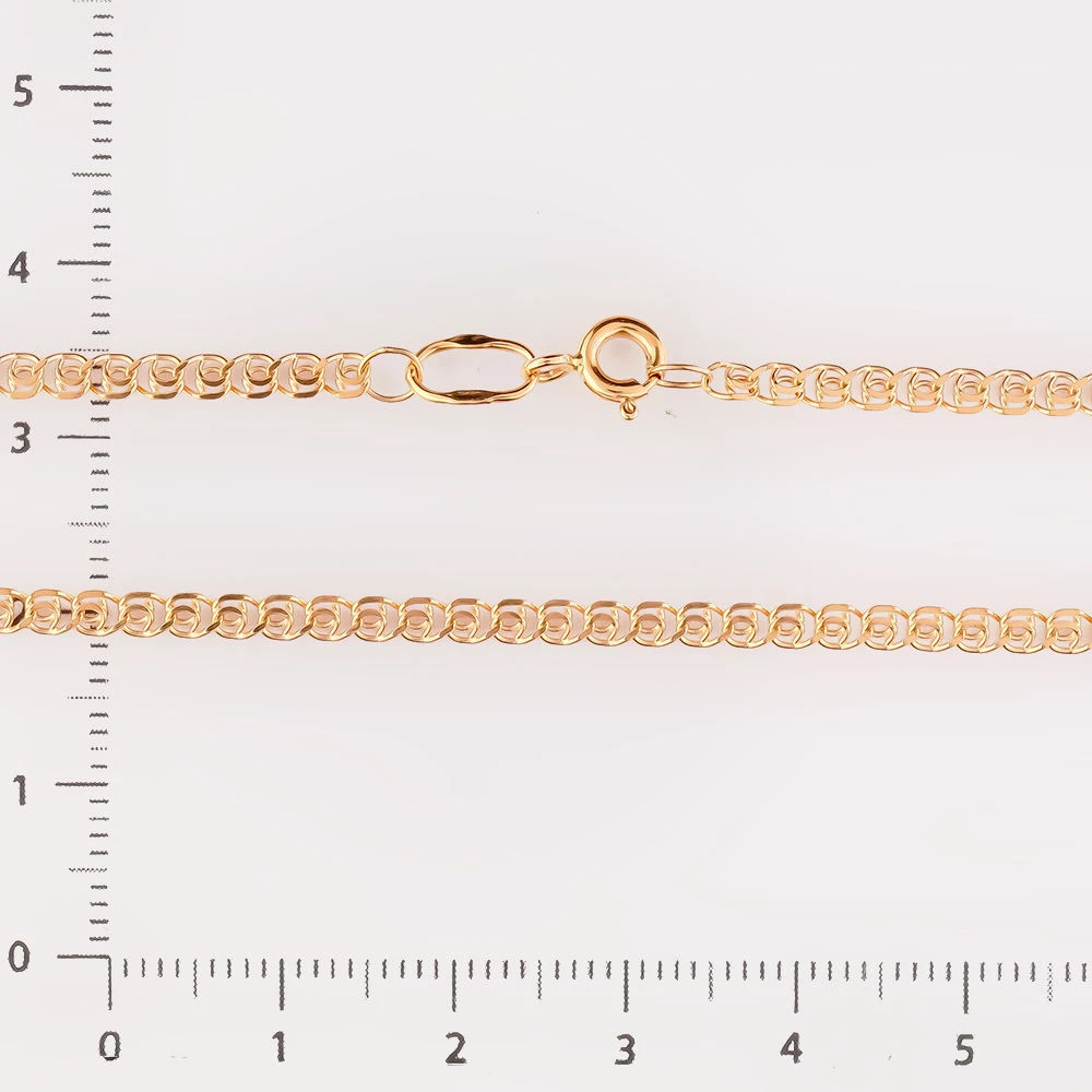 Цепь из красного золота 585 пробы