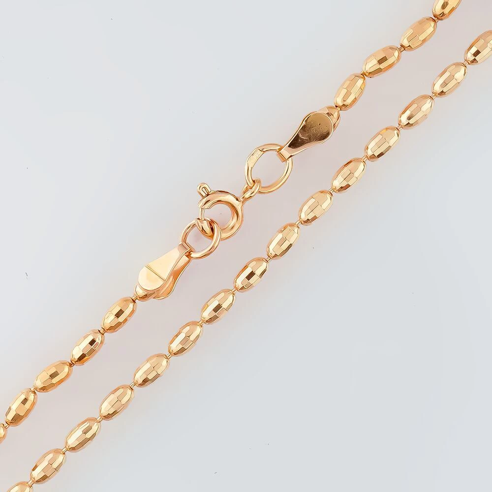 Цепь из красного золота 585 пробы