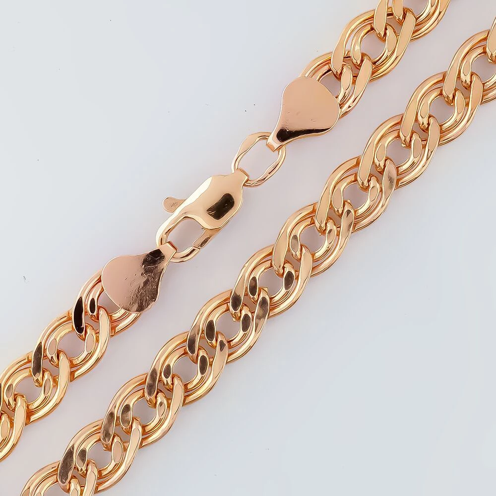 Цепь из красного золота 585 пробы