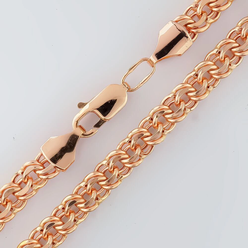 Цепь из красного золота 585 пробы