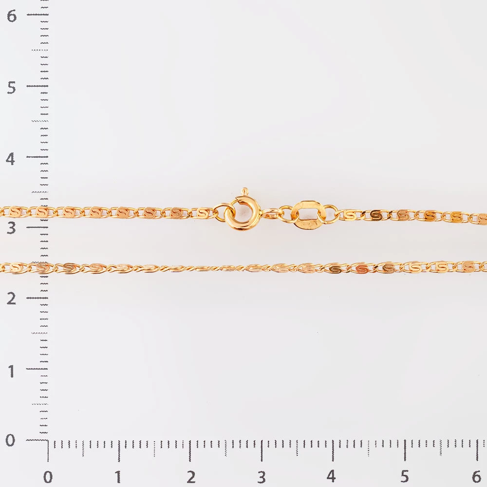 Цепь из красного золота 585 пробы