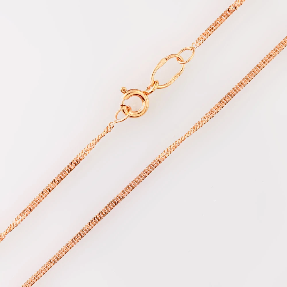 Цепь из красного золота 585 пробы