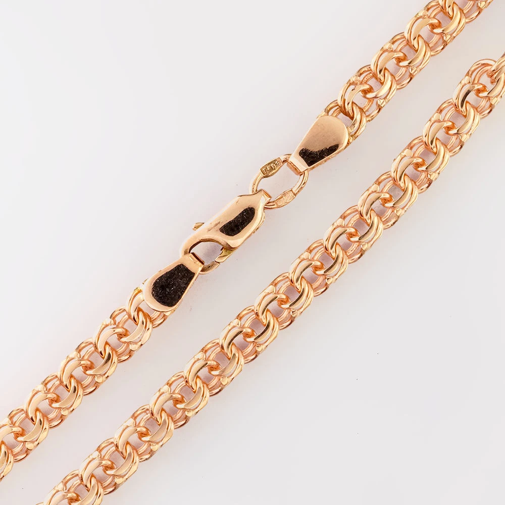 Цепь из красного золота 585 пробы