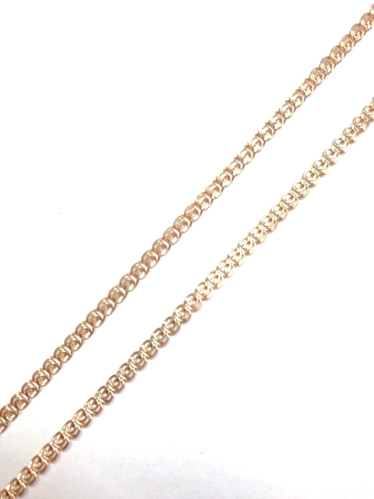 Цепь из красного золота 585 пробы