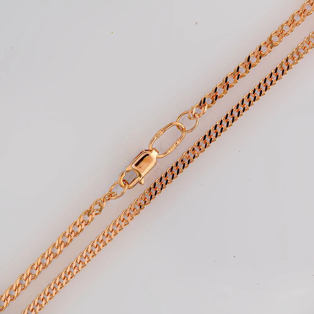 Цепь из красного золота 585 пробы