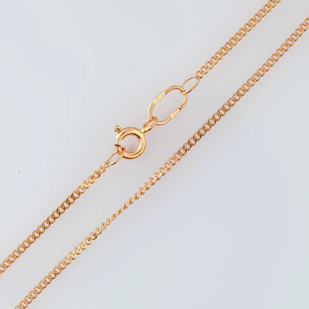 Цепь из красного золота 585 пробы