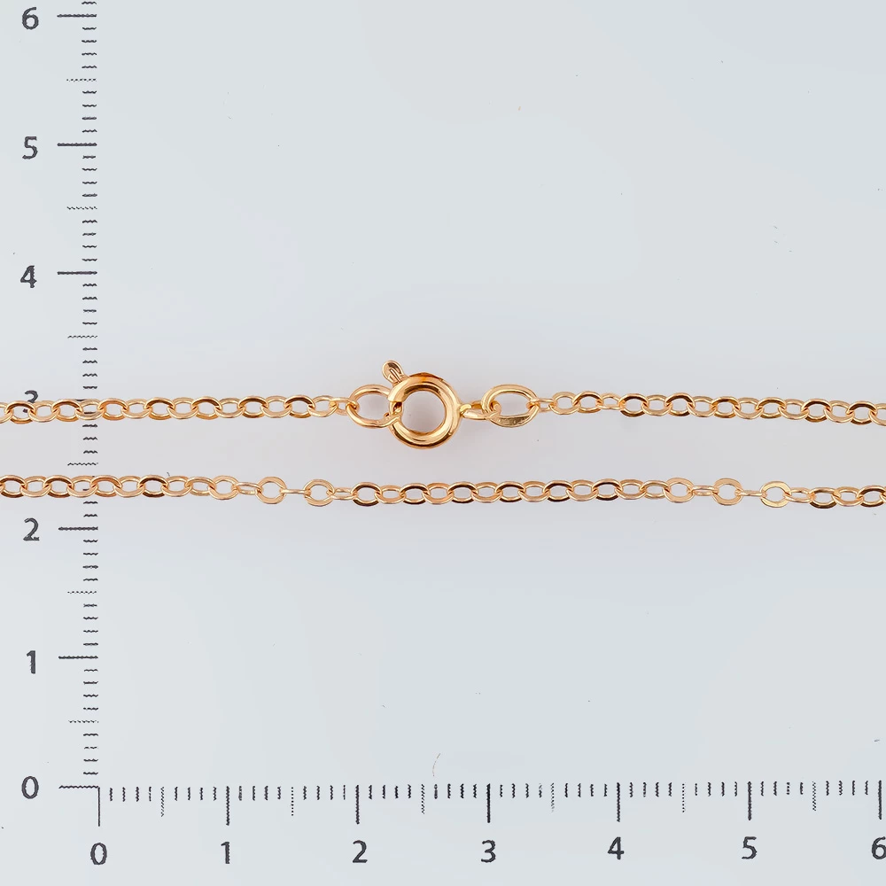 Цепь из красного золота 585 пробы