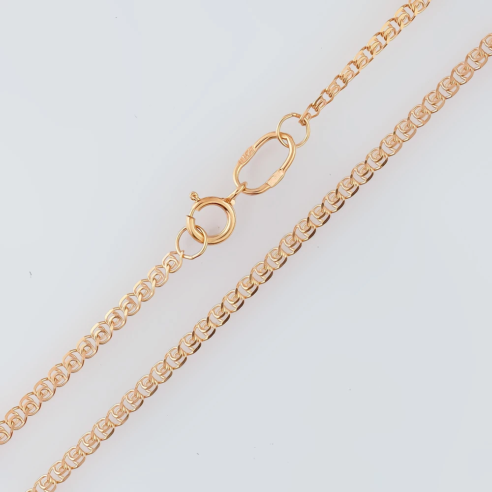 Цепь из красного золота 585 пробы