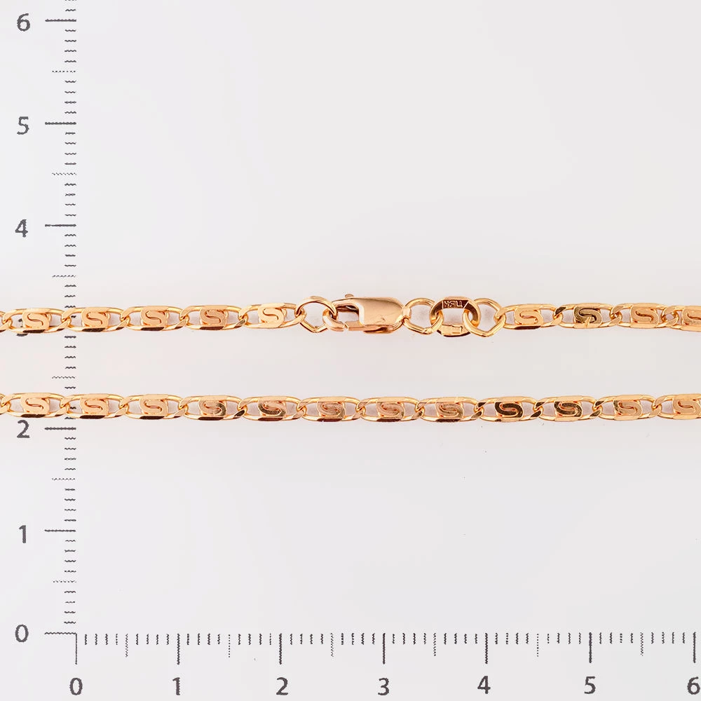 Цепь из красного золота 585 пробы