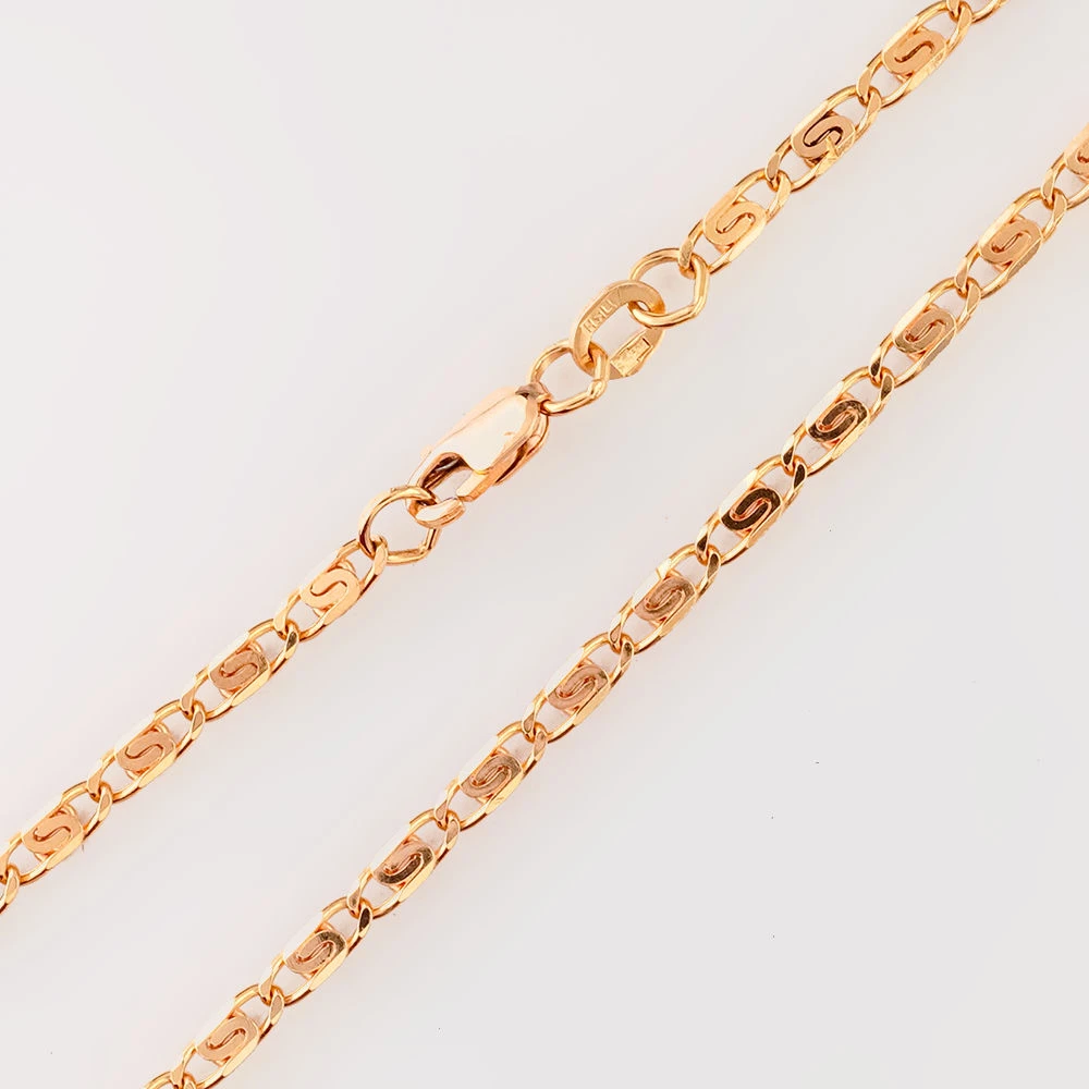 Цепь из красного золота 585 пробы