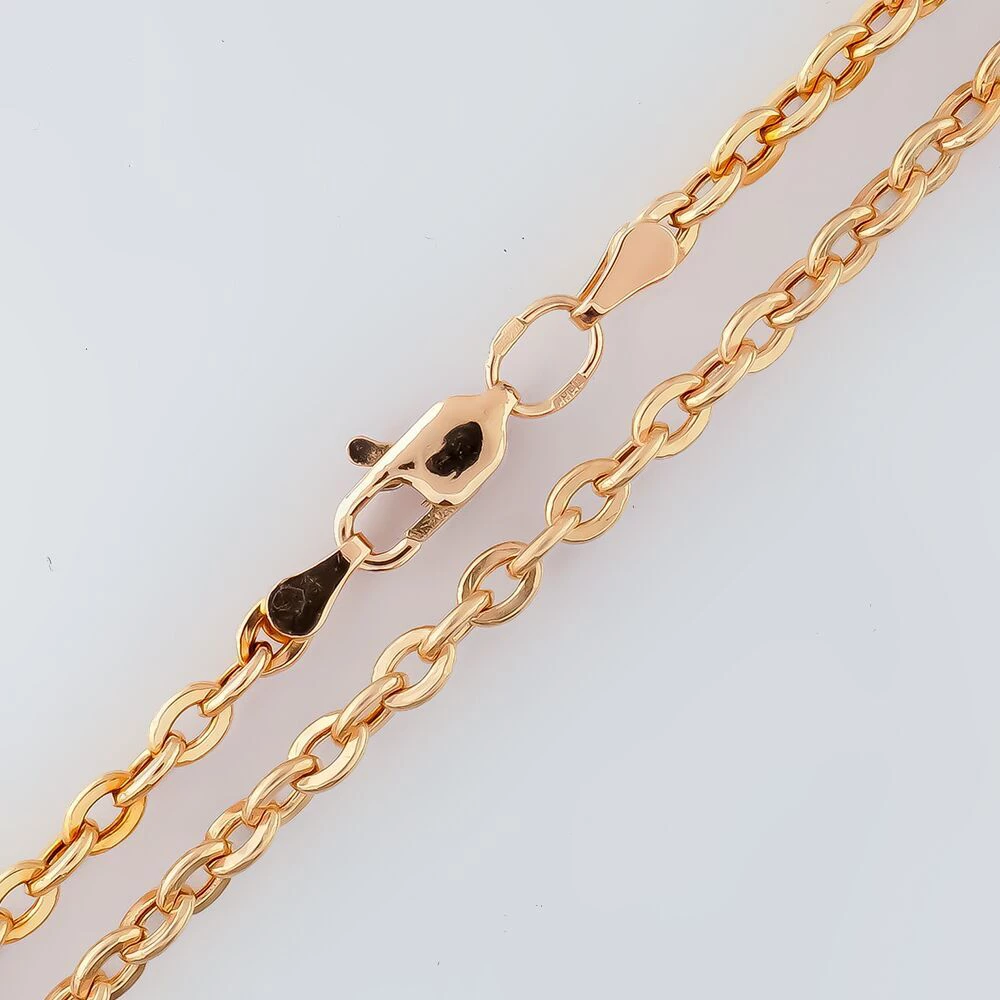 Цепь из красного золота 585 пробы