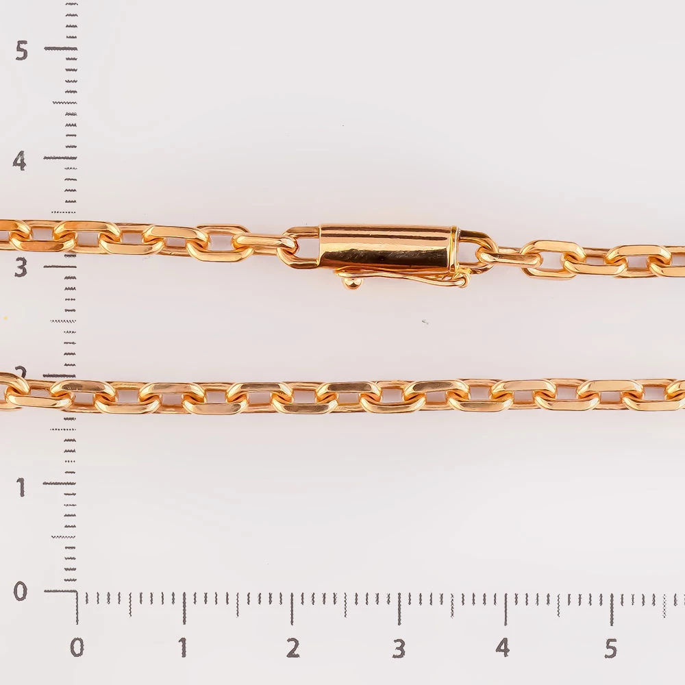 Цепь из красного золота 585 пробы