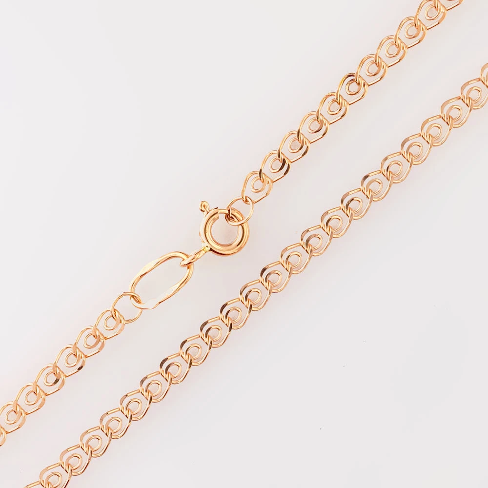 Цепь из красного золота 585 пробы