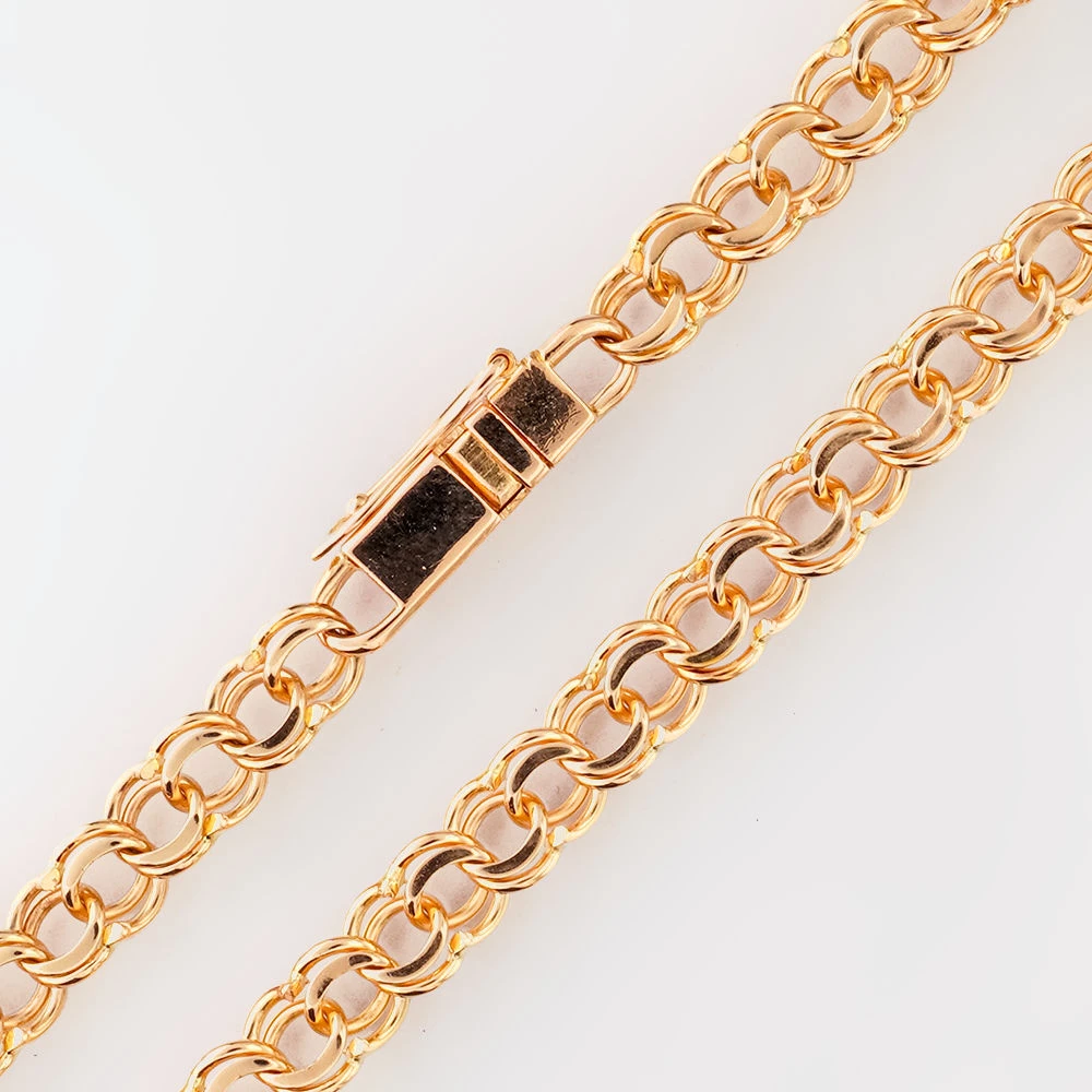 Цепь из красного золота 585 пробы