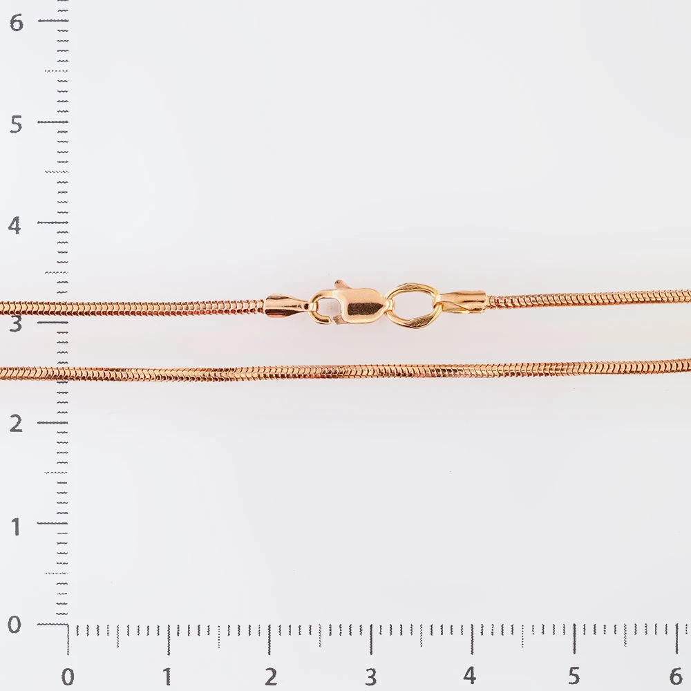 Цепь из красного золота 585 пробы