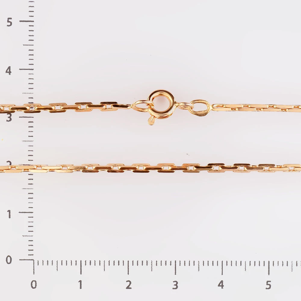 Цепь из красного золота 585 пробы