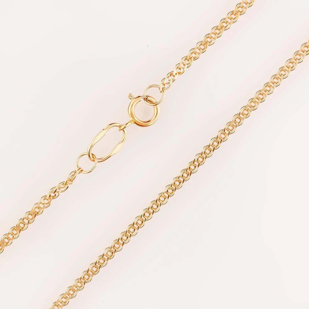 Цепь из красного золота 585 пробы