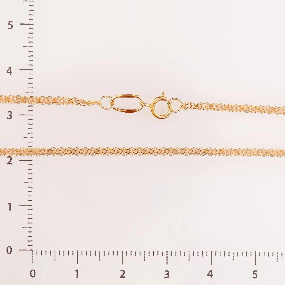 Цепь из красного золота 585 пробы