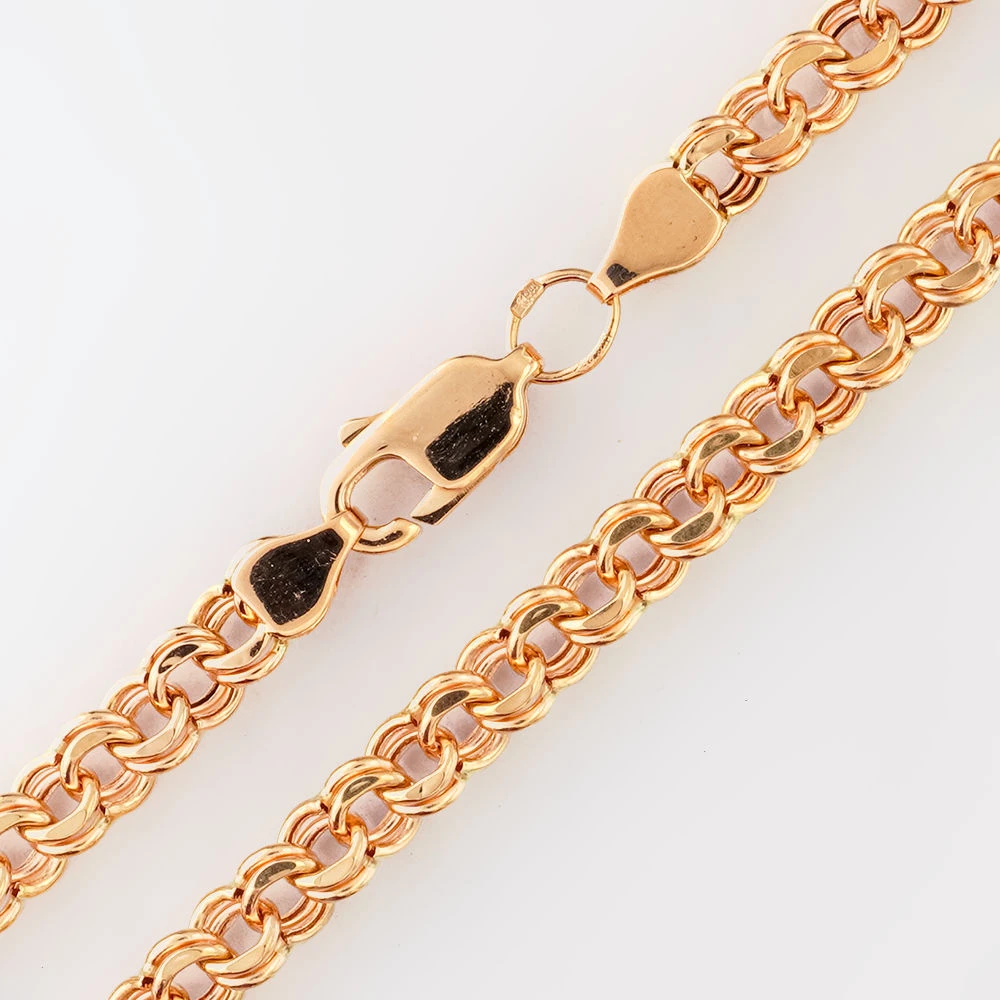 Цепь из красного золота 585 пробы