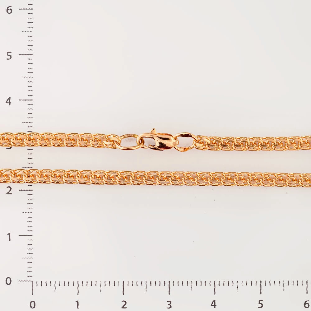 Цепь из красного золота 585 пробы