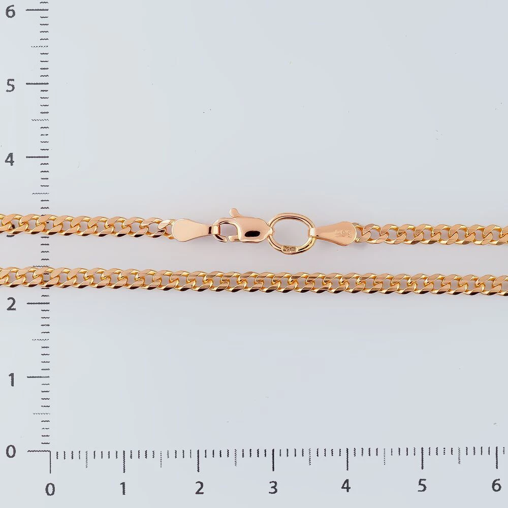 Цепь из красного золота 585 пробы