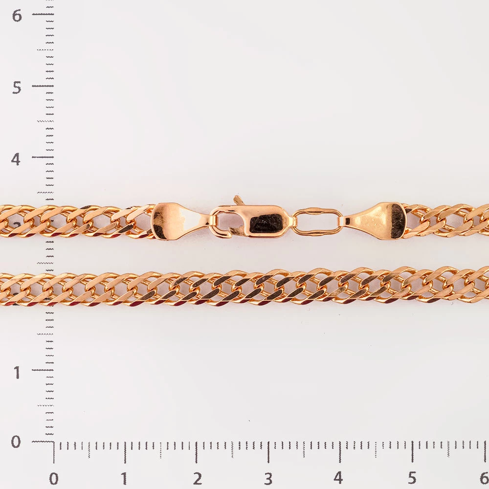 Цепь из красного золота 585 пробы